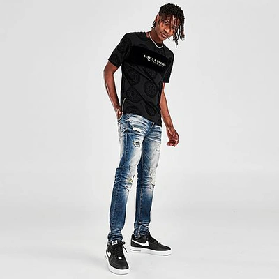 Supply And Demand Men's Destroy Jeans In Blue