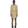Burberry The Mid-length Kensington Heritage Trench Coat In Honey