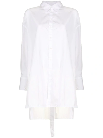 Yohji Yamamoto 后置排扣衬衫 In White