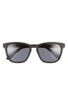 Quay Hardwire 54mm Sunglasses In Matte Black/ Smoke