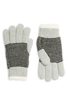 TROUVE TWO-TONE GLOVES,NO453654NS