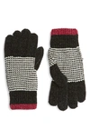 TROUVE TWO-TONE GLOVES,NO453654NS