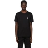 Burberry Black Tb Monogram New Parker T-shirt In Black
