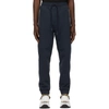 BURBERRY NAVY BARNS ICON STRIPE LOUNGE trousers