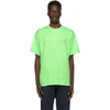 BURBERRY BURBERRY 绿色 AARON SLOGAN T 恤
