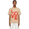 BURBERRY TAN AXTON T-SHIRT