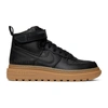 NIKE BLACK AIR FORCE 1 GTX SNEAKERS