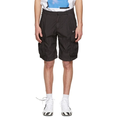Off-white Black Logo Utility Shorts