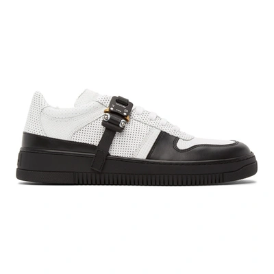 Alyx Colour Block Buckle Strap Sneakers In White