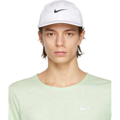 Nike Court Aerobill Advantage Tennis Cap In White