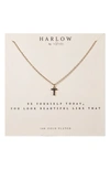 NASHELLE NASHELLE INITIAL CHARM NECKLACE,HBC24.T.G