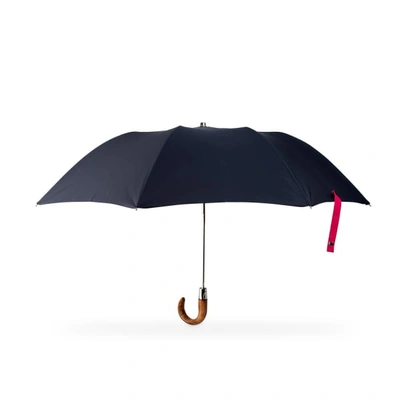 Heating & Plumbing London British Folding Umbrella Marine Blue/pink