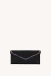 REBECCA MINKOFF LEO EAST WEST CLUTCH WITH CHAIN INSET