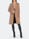 AVEC LES FILLES AVEC LES FILLES TWILL WOOL MOTO COAT