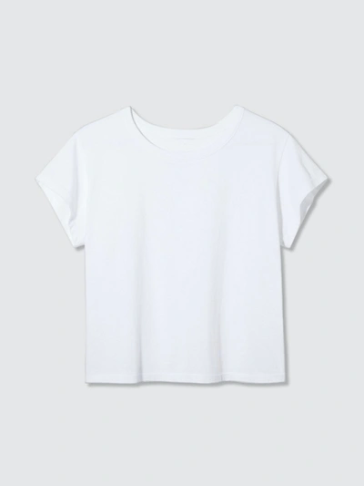 Leset Margo Cotton-jersey T-shirt In White