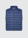 SAVE THE DUCK SAVE THE DUCK MENS PUFFER VEST IN GIGA