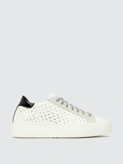 P448 Women's Thea Perforated Leather Low Top Sneakers