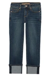 Joe's The Jane Distressed Cuffed Hem Jeans In Forget Me Not
