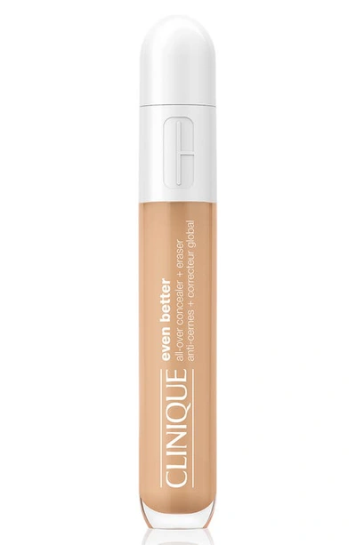 Clinique Even Better & Trade; All-over Concealer + Eraser Cn 62 Porcelain Beige 0.2 oz/ 6 ml