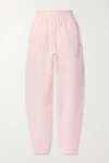 ALEXANDER WANG T COTTON-BLEND JERSEY TRACK PANTS