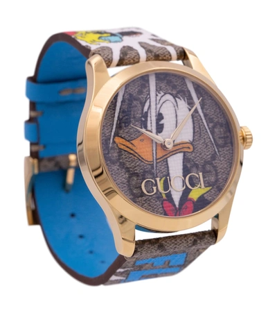 Gucci X Disney® G-timeless Contemporary 38mm Watch In Multicoloured