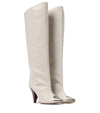 ISABEL MARANT LELIZE LEATHER KNEE-HIGH BOOTS,P00530130