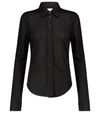 Bottega Veneta Brown Viscose Shirt In Brown