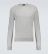 Tom Ford Cashmere And Silk-blend Sweater In Grey