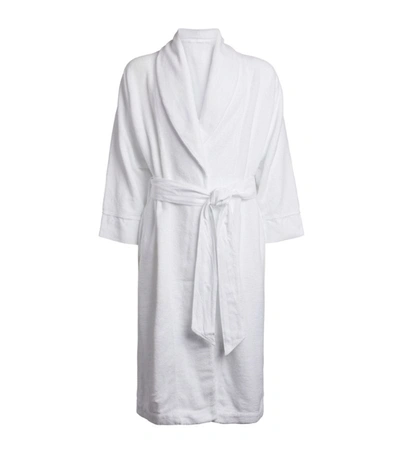 Abyss & Habidecor Amigo Dressing Gown (extra Large) In 100 White