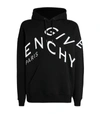 GIVENCHY RETRACTED LOGO HOODIE,16217352