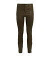 J BRAND SKINNY LEATHER TROUSERS,16219003