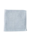 Uchino Waffle Twist 100% Cotton Washcloth, 13" X 13" In Ocean