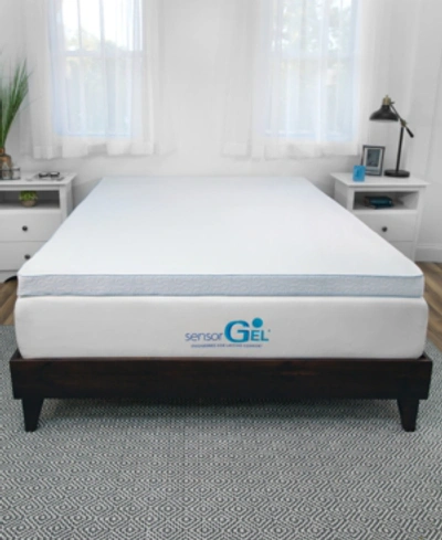 SENSORGEL SENSOR GEL ARCTIC 3-INCH MEMORY FOAM BED TOPPER - QUEEN 