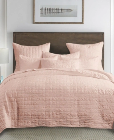 Homthreads Bowie Bedspread Set, King In Blush