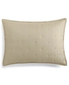HOTEL COLLECTION MOONSTONE QUILTED SHAM, STANDARD, CREATED FOR MACY'S BEDDING