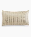 HOTEL COLLECTION MOONSTONE DECORATIVE PILLOW, 12" X 22", CREATED FOR MACY'S BEDDING