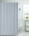 DAINTY HOME WAFFLE WEAVE SHOWER CURTAIN, 70" W X 72" L