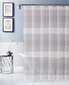 DAINTY HOME CHELSEA STRIPED SHOWER CURTAIN, 70" W X 72" L