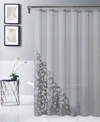 DAINTY HOME NATALIE SHOWER CURTAIN, 70" W X 72" L