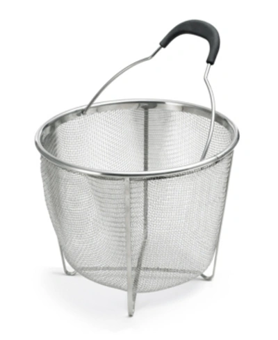 Polder Strainer Steamer Basket In Gray