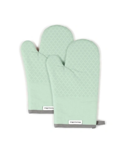 Kitchenaid Asteroid 2-pc. Oven Mitt Set In Pistachio