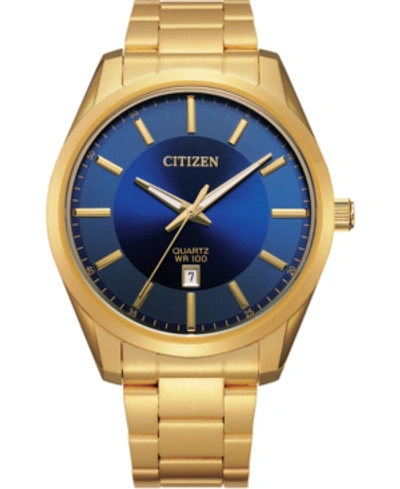 Citizen Men's Quartz Gold-tone Stainless Steel Bracelet Watch 42mm
