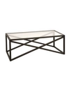 Hudson & Canal Calix 54" Coffee Table In Black
