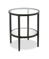 HUDSON & CANAL HERA ROUND SIDE TABLE