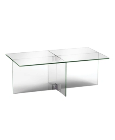 Hudson & Canal Gehry Coffee Table In White
