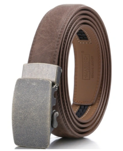 Mio Marino Men's Designer Ratchet Belts In Taupe