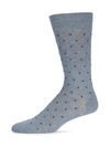 Marcoliani Tropez Dot Knitted Socks In Light