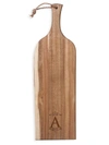 Picnic Time Monogram Artisan Acacia Wood Serving Plank