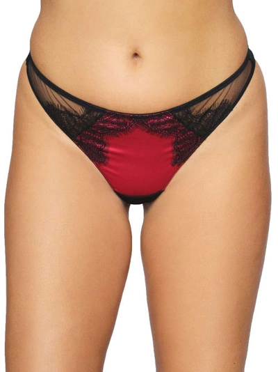 Ann Summers The Siren Thong In Red,black
