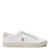 Polo Ralph Lauren Longwood Leather Sneaker In White